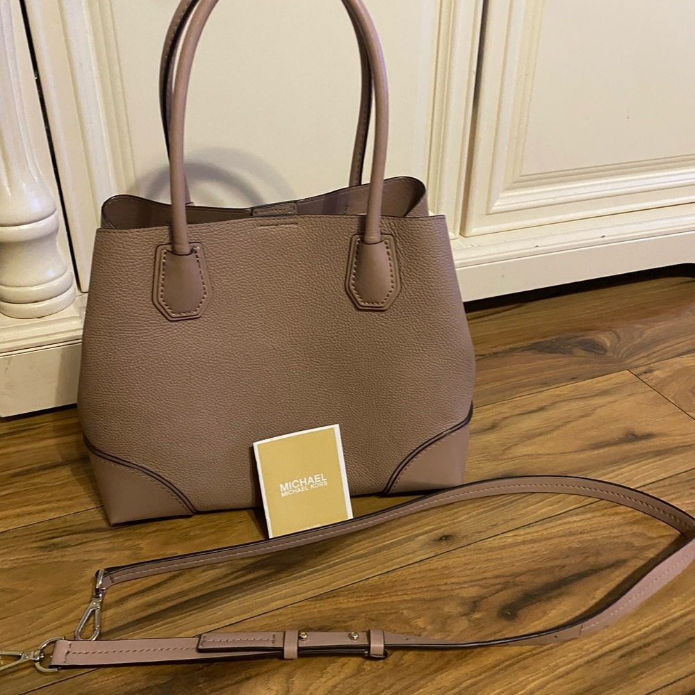 Pre-Owned Michael Kors Brown Leather Satchel